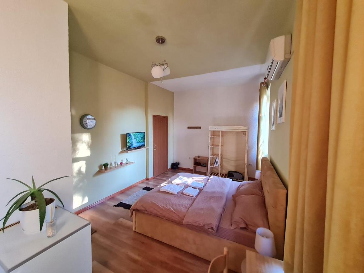 Ex-Block District Charming Studio Apartment With Treeish Sorrounding View! Tirana Extérieur photo